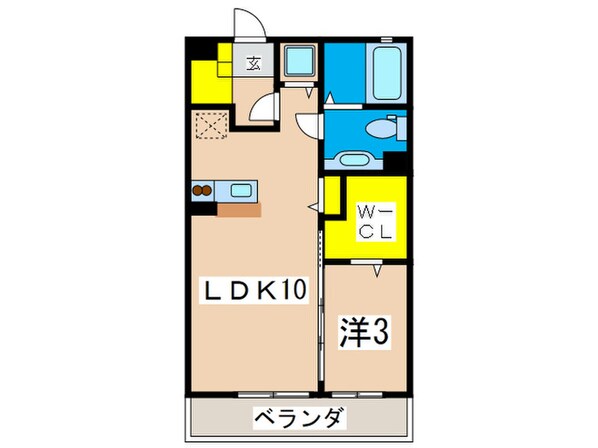 シャルム洋光台の物件間取画像